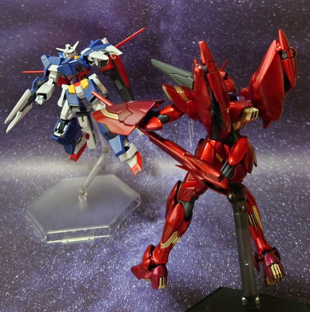 “討たせてもらうぞ、フリット・アスノ!”“ぬうっ、強力なXラウンダーだ”