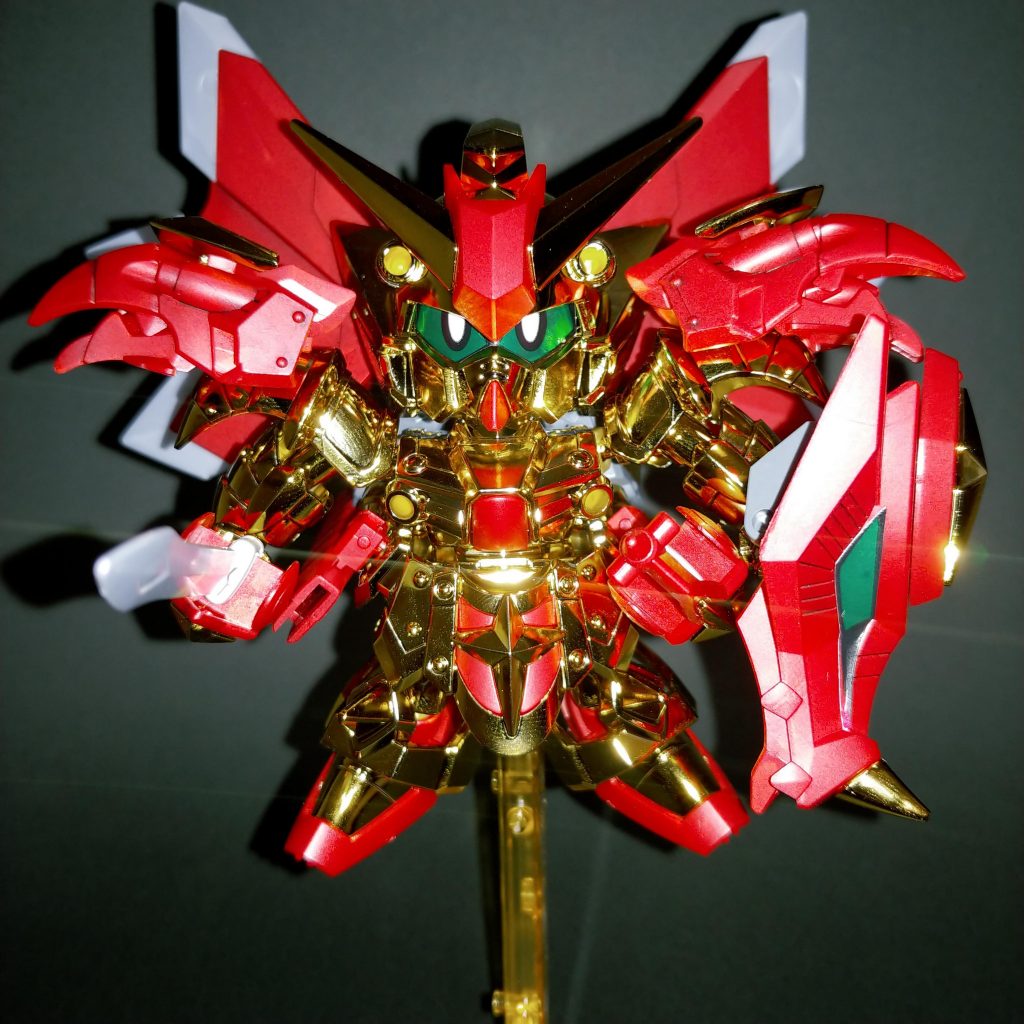 いい感じに光ってくれました