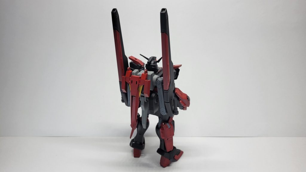 背面。基本はヘリオスベースでジャンクパーツを使って纏めました。