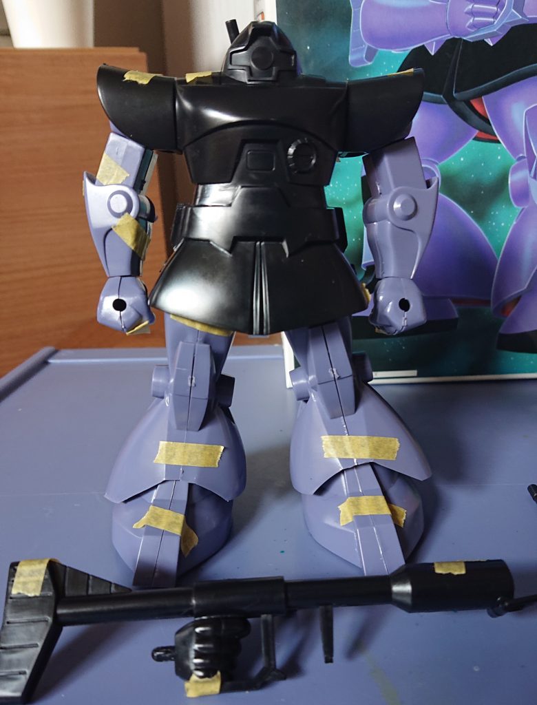 ジャイアントバズーカが細いわ、短いわ、しまいにはハンドパーツと一体だし🥴