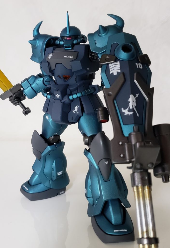 艶消し吹いた青竹色が渋めにギラついてて良い感じに仕上がりました(*^^*)