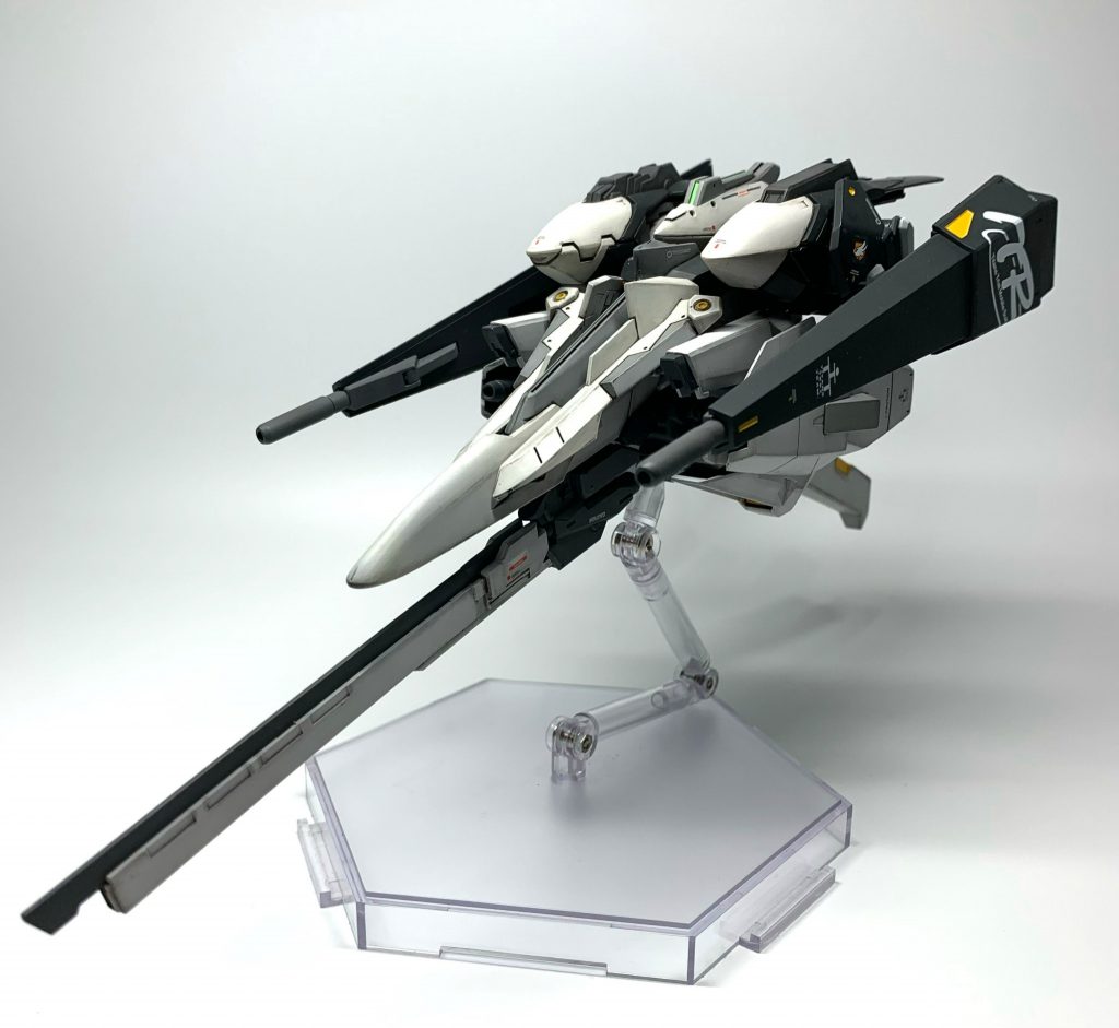 ライフル装備の図。