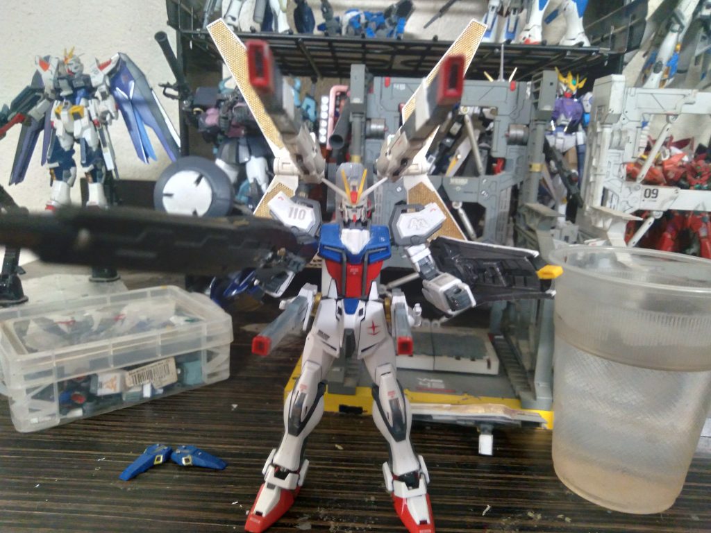 Custom HG Satellite Strike Gundam