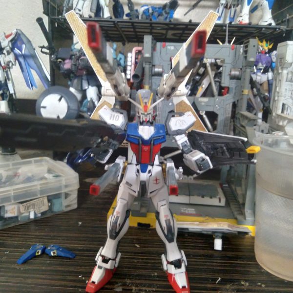 Custom HG Satellite Strike Gundam