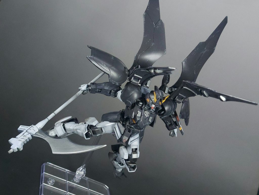 ガンダムデスサイズ 鉄血–5枚目/制作者：Moki Plamo