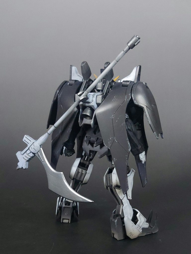 ガンダムデスサイズ 鉄血–3枚目/制作者：Moki Plamo