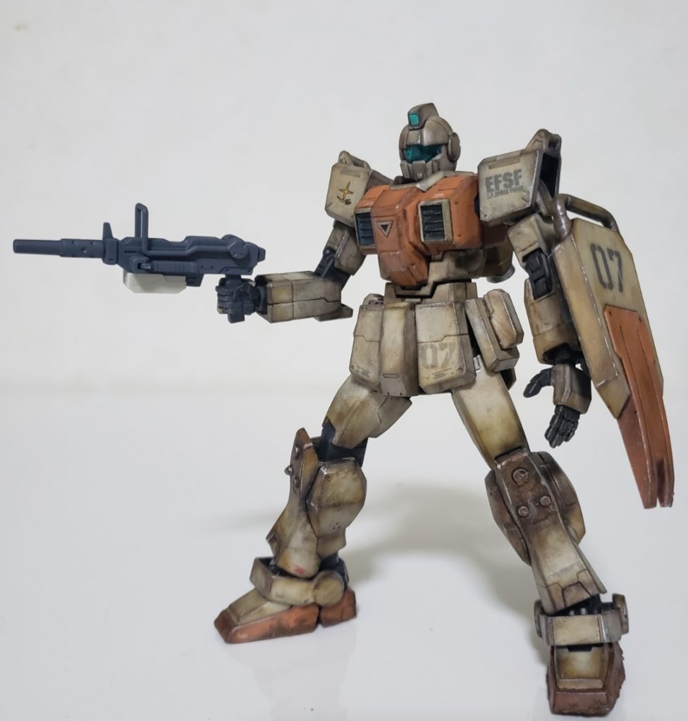 武装①100mmマシンガン