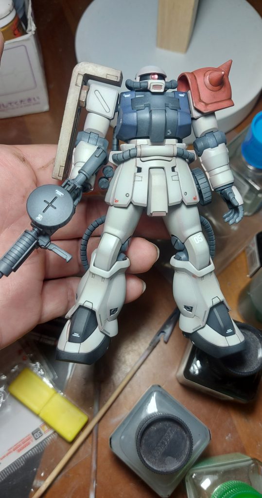 Zaku II F2 連邦軍用火力吸收機–4枚目/制作者：王宗源