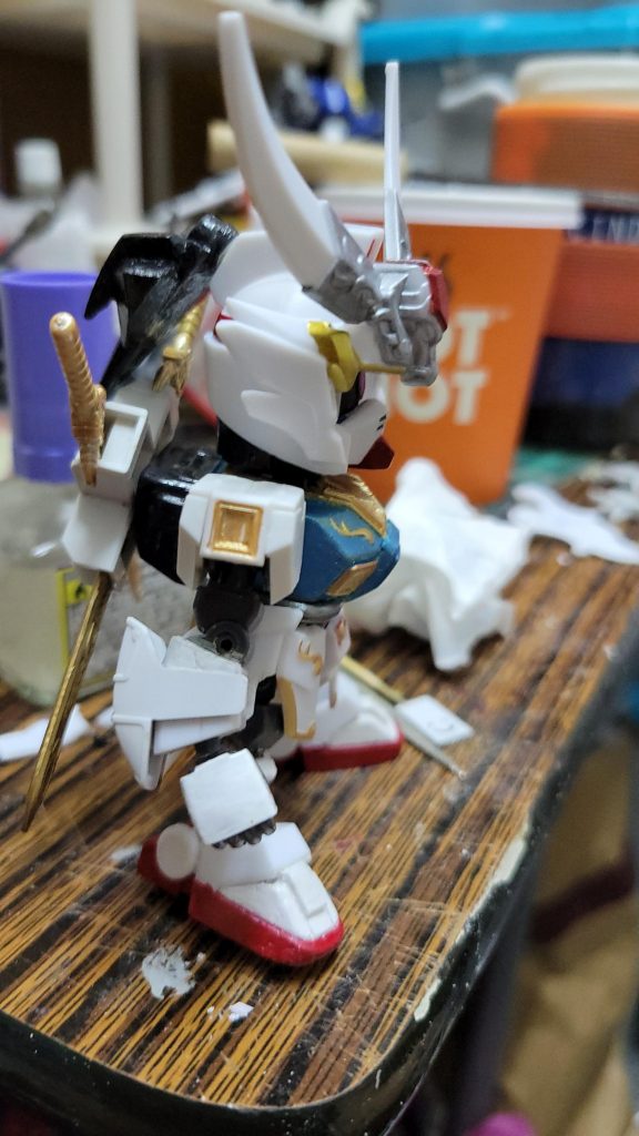 腳步零件調整到同查古一樣