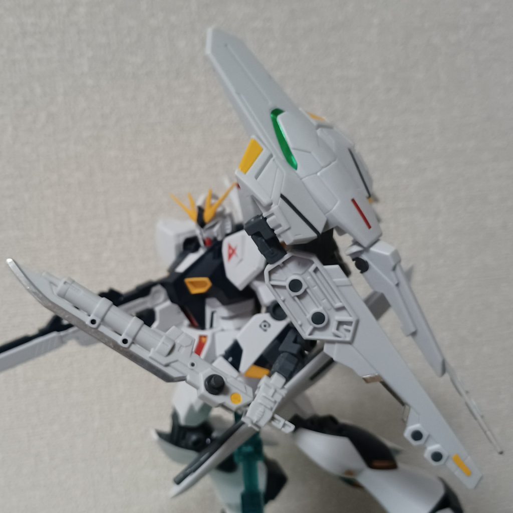 サブアーム展開、ソードライフル ソードモード使用