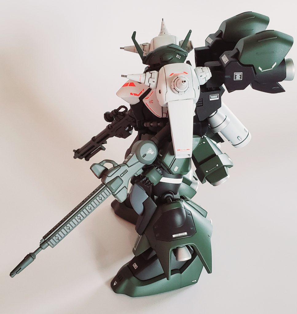 今回はランドセルのファンネルポットをブースターユニットに変更しています。