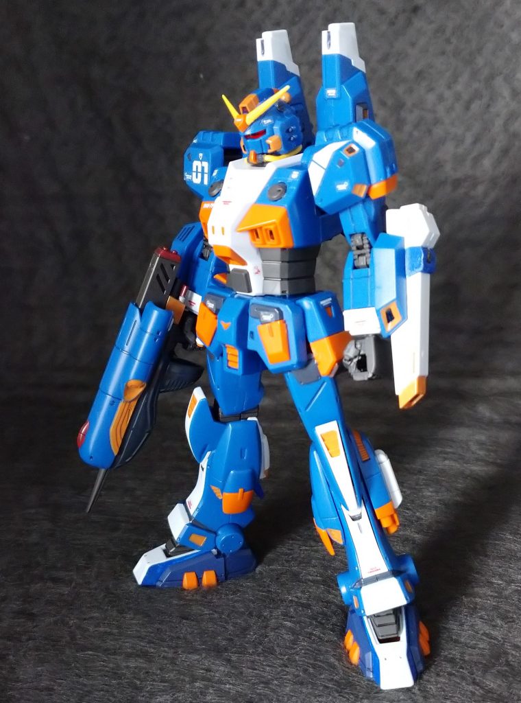 ビームライフルカバー装着