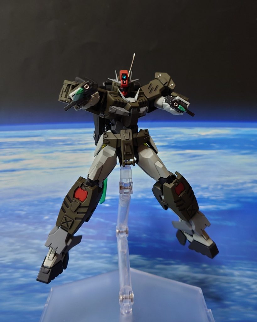 GNビームピストルⅡでの早撃ちは健在。