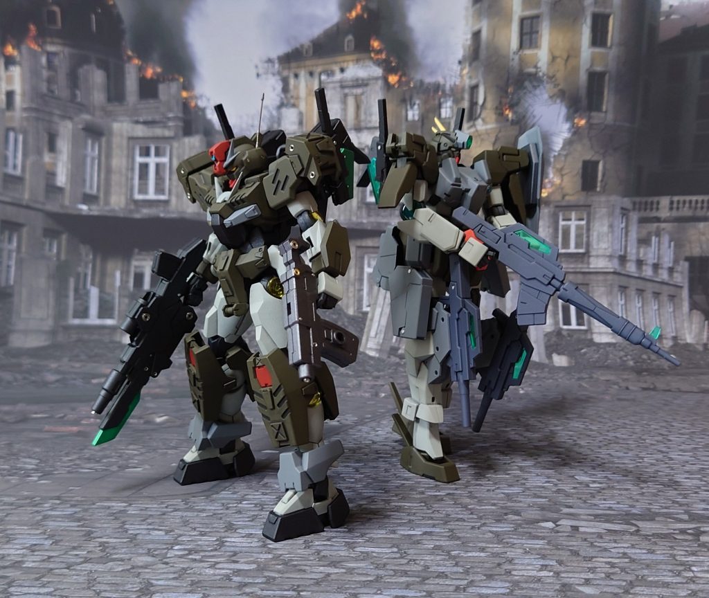 前作のケルディムガンダムサーガと共闘。