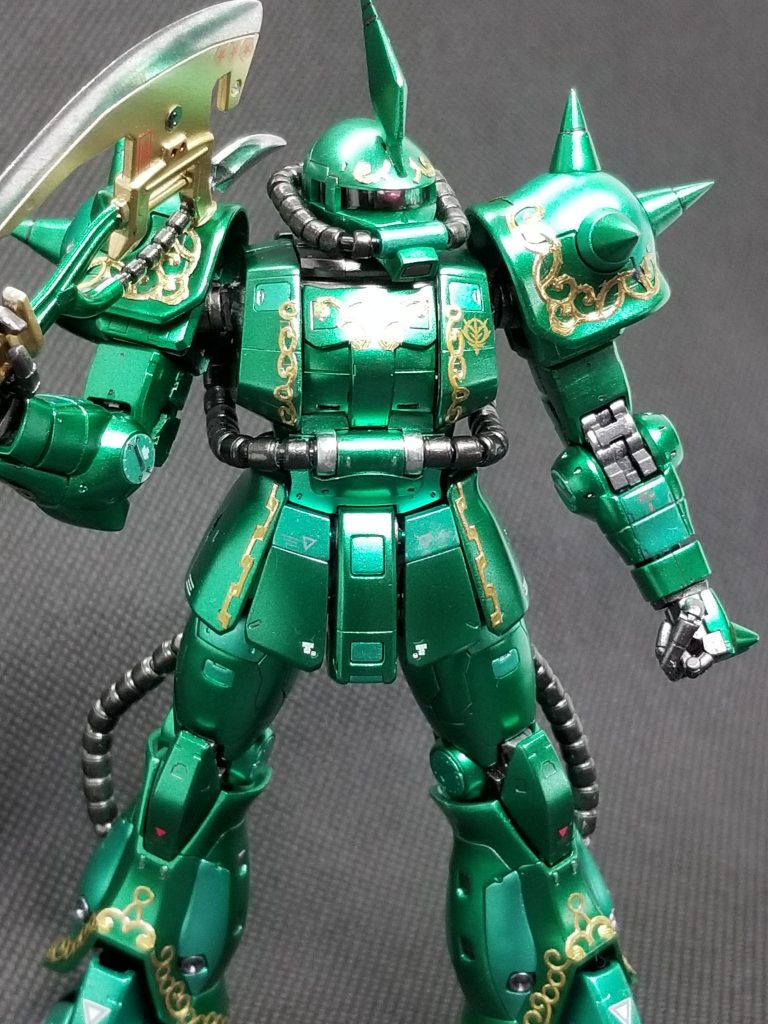 デカールはエングレービングがあるので控えめに。リアリスティックシールも一部使用してます。