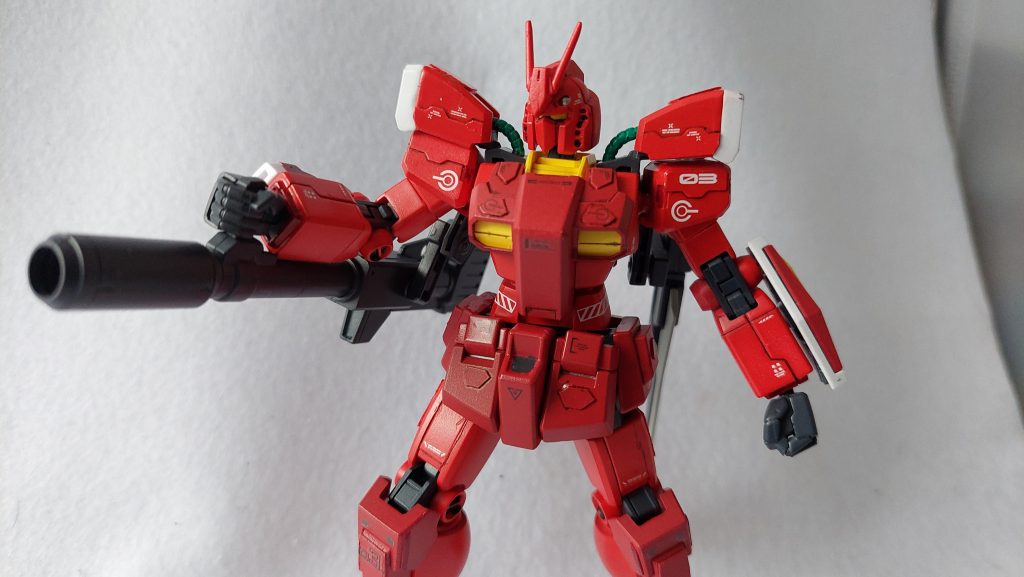 ガンダムアメイジングレッドウォーリア–7枚目/制作者：闇鍋はにわ