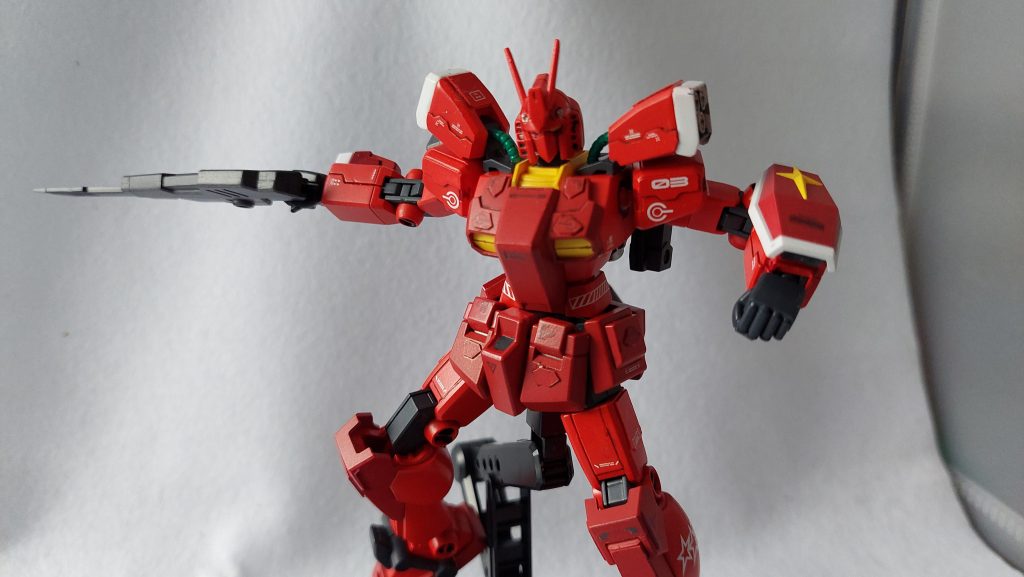 ガンダムアメイジングレッドウォーリア–8枚目/制作者：闇鍋はにわ