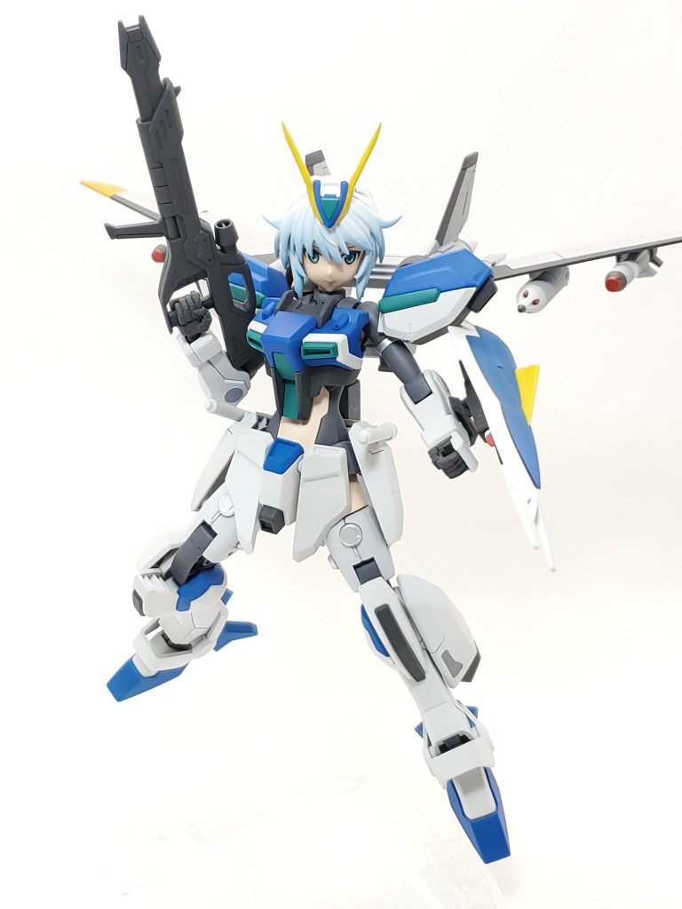 可動はもちろん良好シールドが少し邪魔なのは元からなのでセーフ