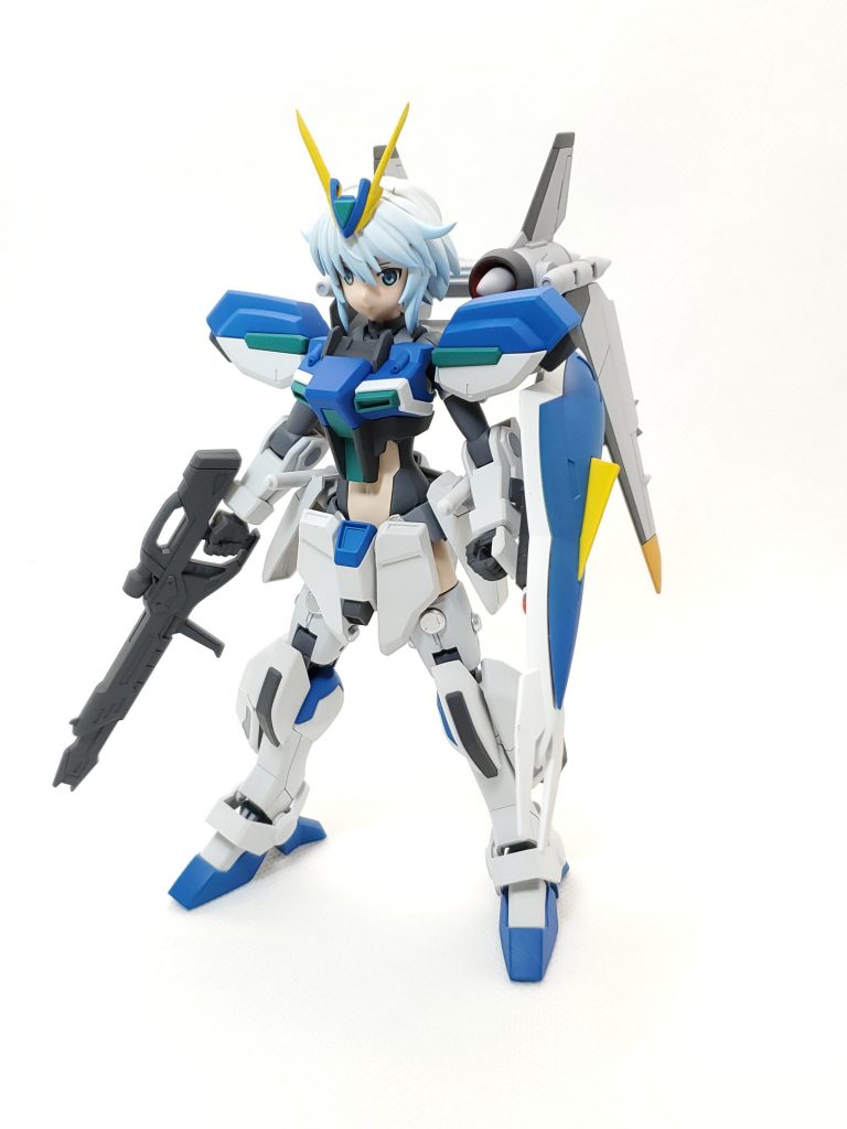 続いてウィンダムこちらはジョイントが30MMシリーズと同じなので一部位置調整でジョイント噛ませた程度のほぼ無改造です