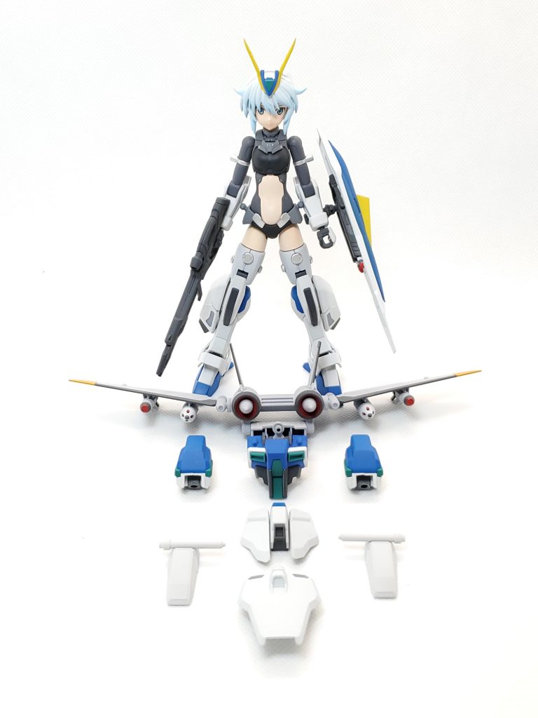 装備一式地味にミサイルの塗分けが疲れました…