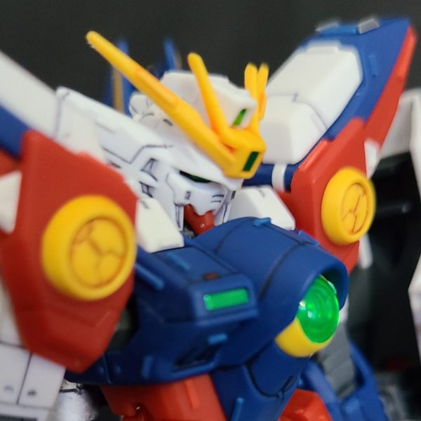 HG　ウィングガンダムゼロ　成型色仕上げ(一部部分塗装)