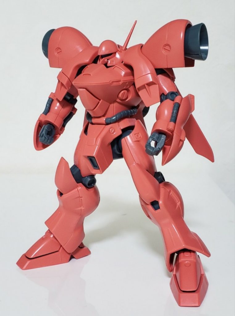 成型色は朱色1色でイマイチかな…