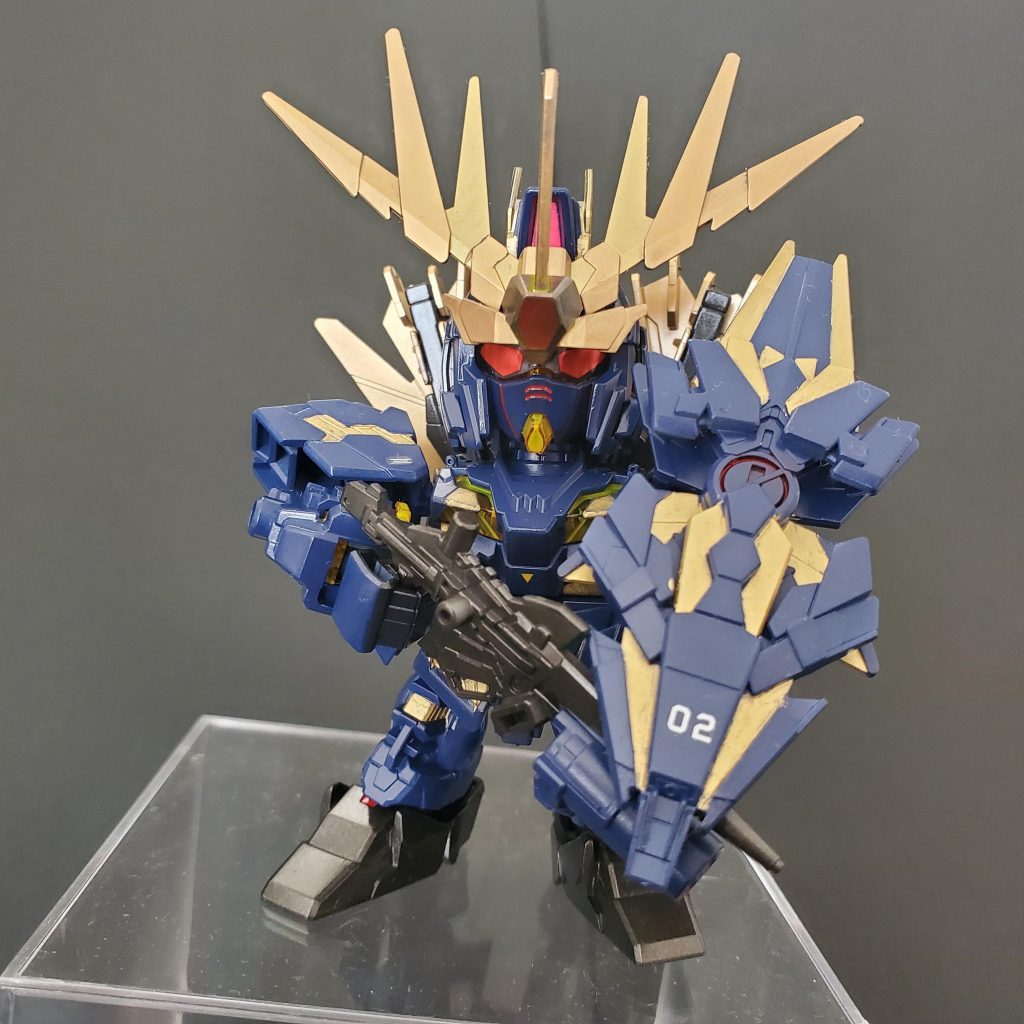 SD ユニコーンガンダム2号機(デストロイモード)–3枚目/制作者：ALEX11