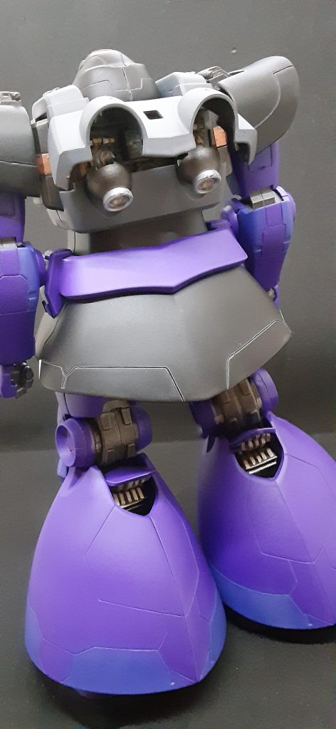 バーニア開閉ギミック追加膝裏に開閉ギミックとシイタケ追加