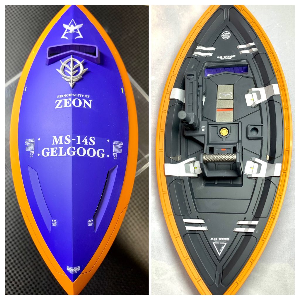 ジオン エンブレム ビルダーズパーツ貼り付けてます。