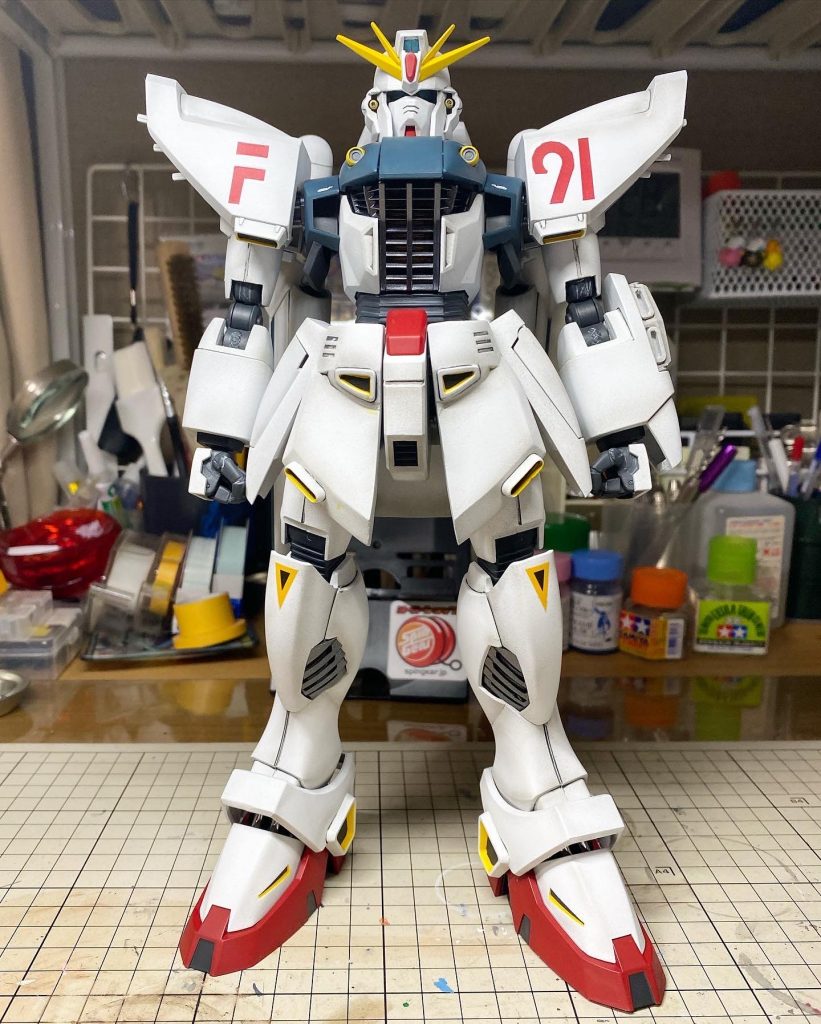 1/60 ガンダムF91–4枚目/制作者：ますす