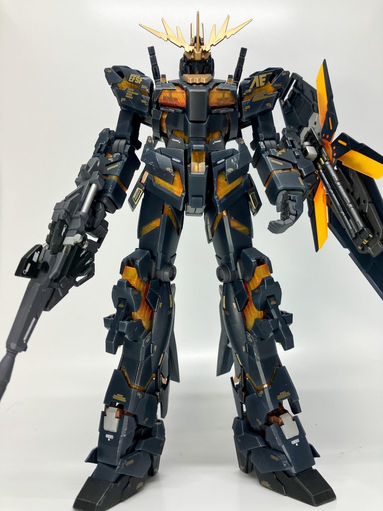 MG バンシィ 全塗装–2枚目/制作者：@Nekohige0511