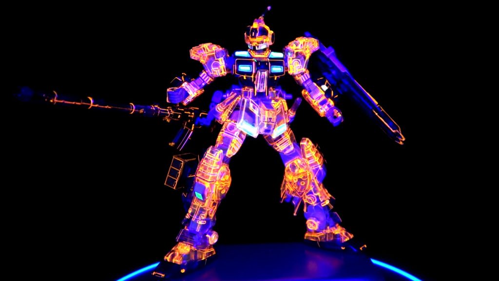 HGペイルライダー(陸戦重装備仕様)(クリアカラー)–2枚目/制作者：セリカ3