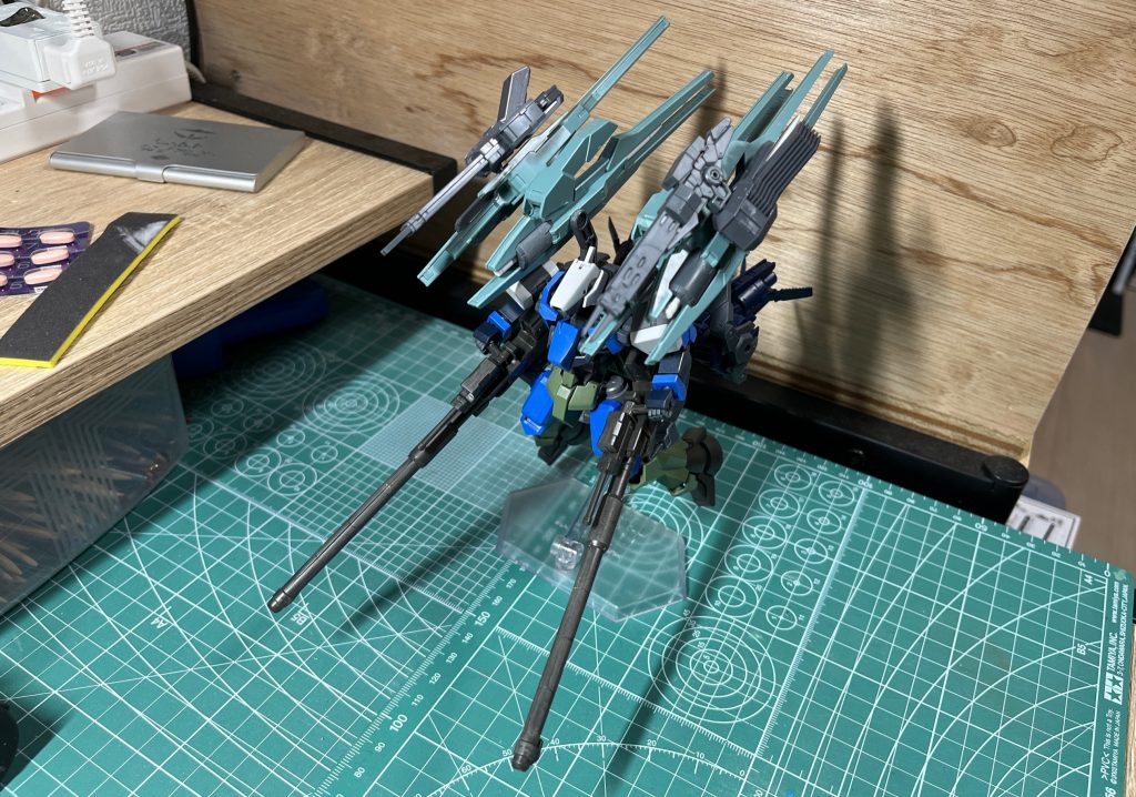 　塗装前はこんな感じです↑以上、設定製作解説でした(о´∀`о)