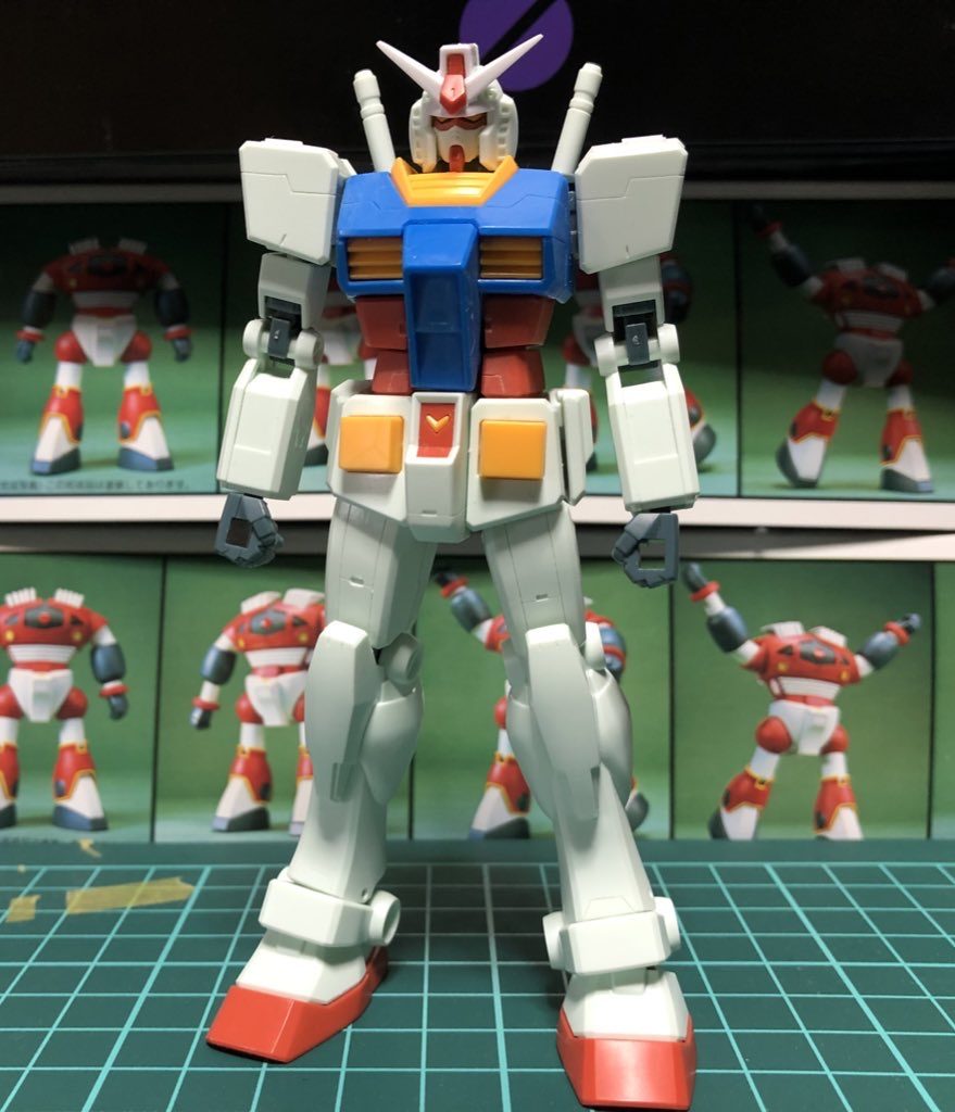 全体のディティールアップが終わりました。