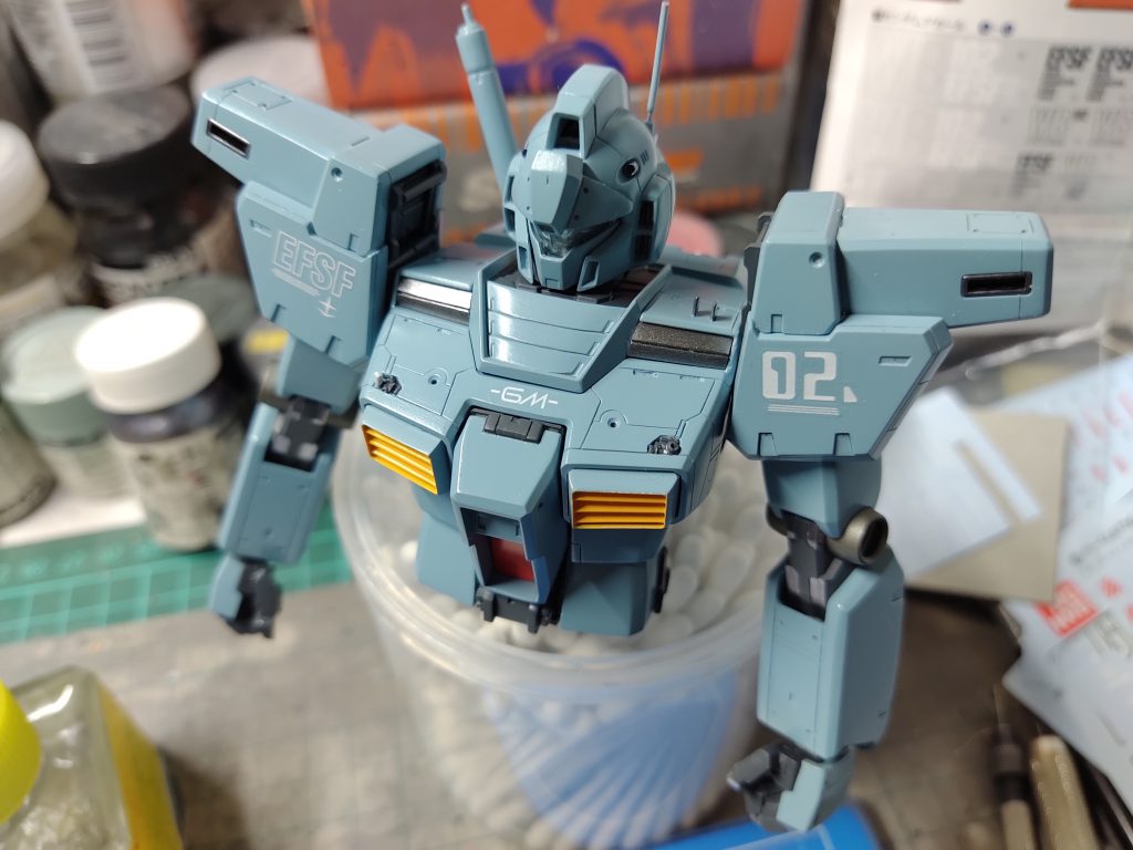 1/100 RGM-79N ジムカスタム–8枚目/制作者：@dagored00