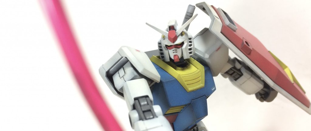 HGUC ガンダム–5枚目/制作者：KURRRO