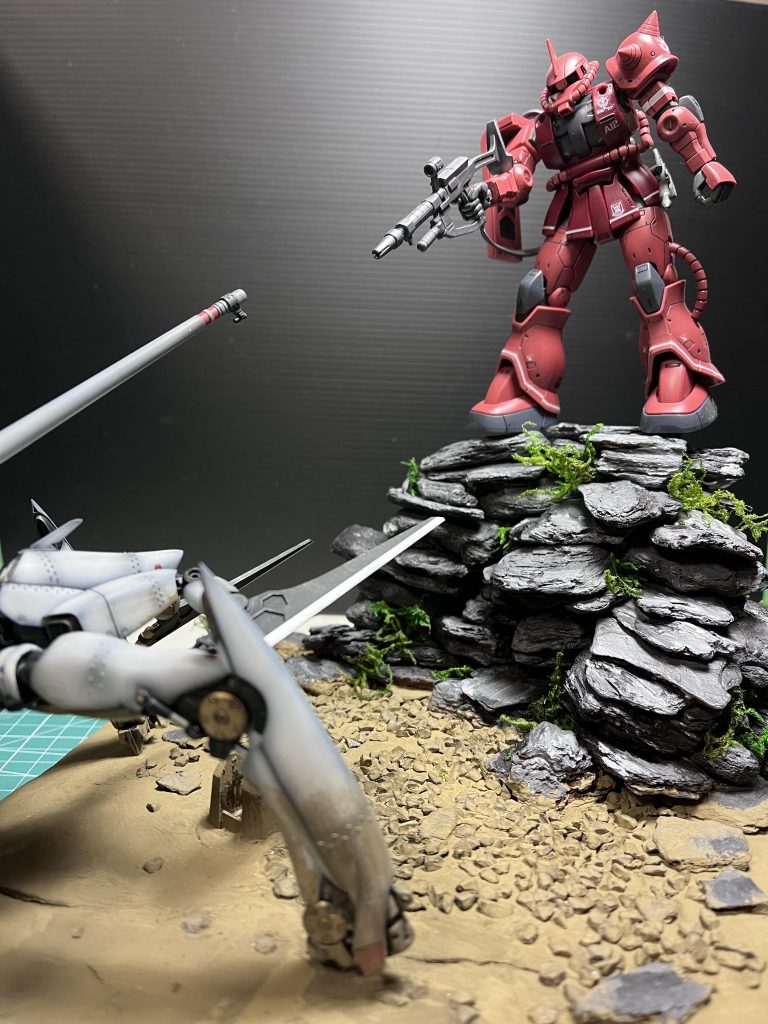 未知との遭遇 HG originシャアザク–3枚目/制作者:陸ガメのリク