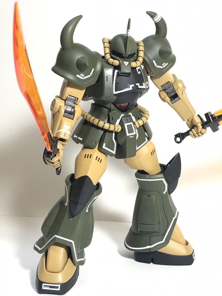 二刀流…グフって…やっぱりカッコいいですねw