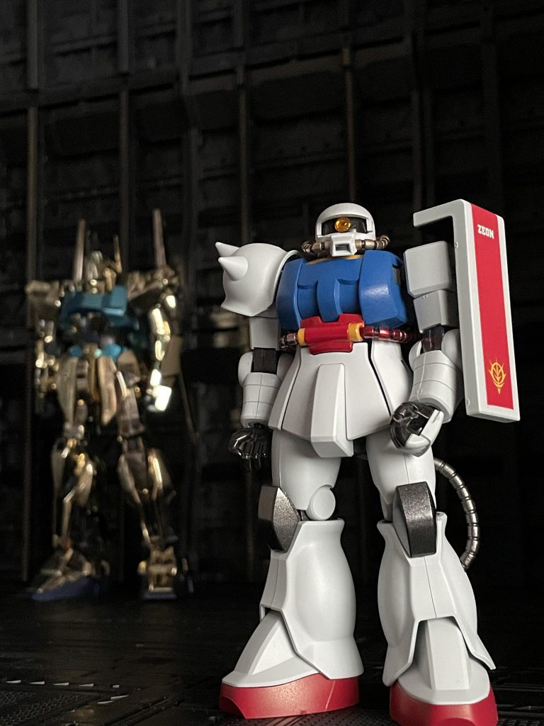 先に作ったガンマカザクと。