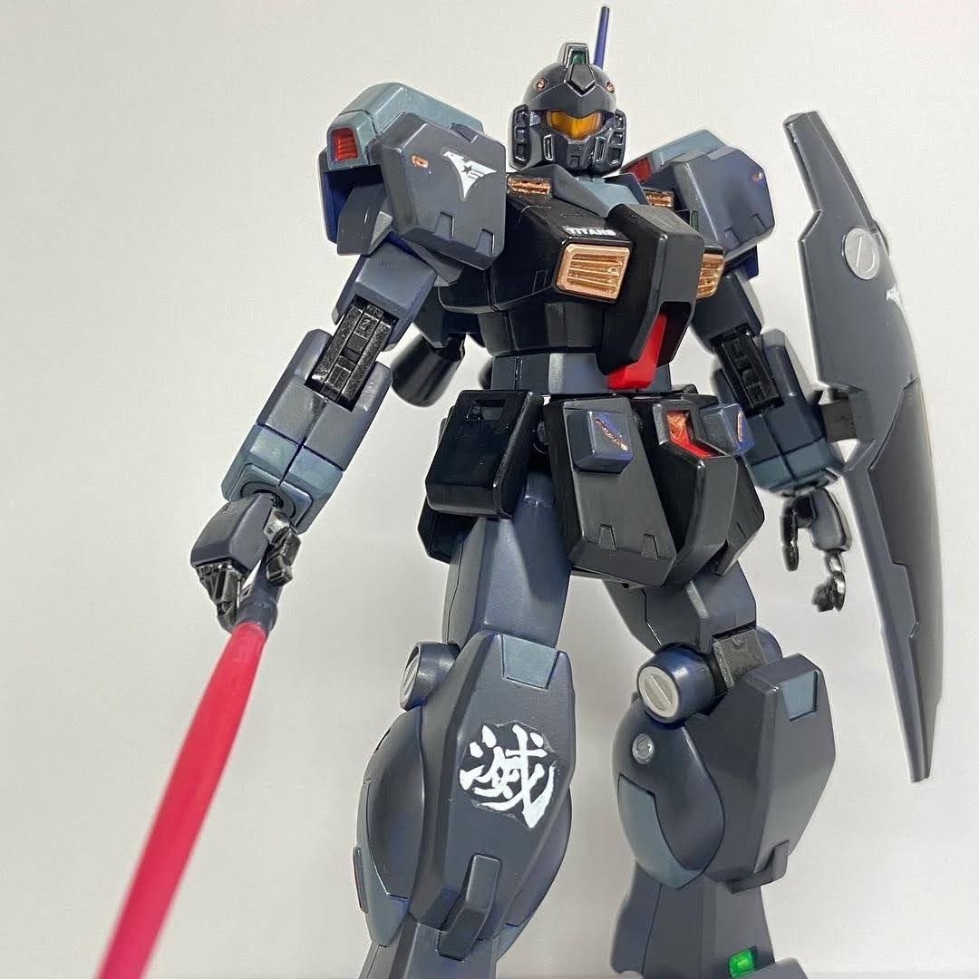 ジム・クゥエル｜@BradlyHammondさんのガンプラ作品｜GUNSTA（ガンスタ）