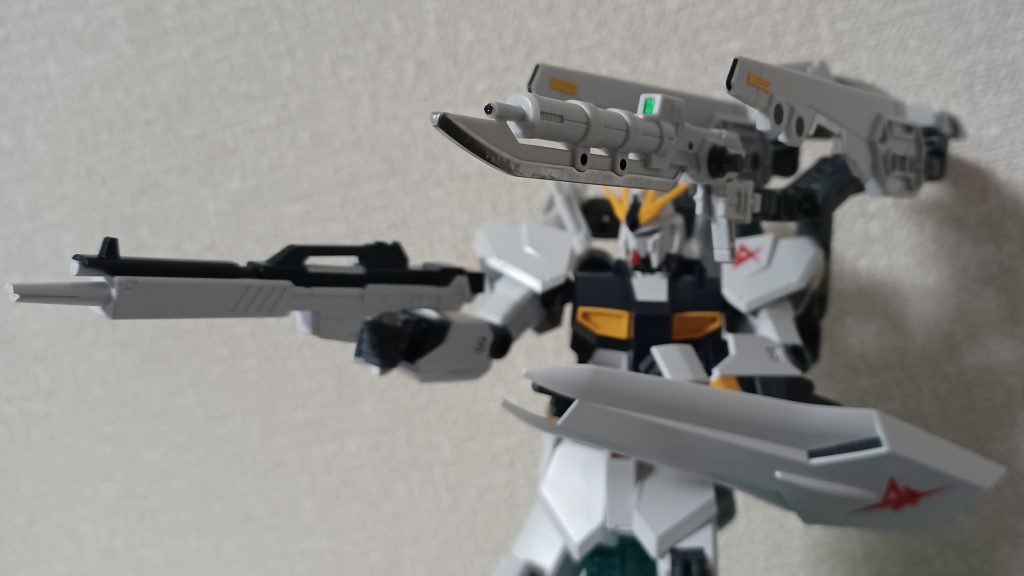 ビームキャノンモード+ソードライフル ライフルモード