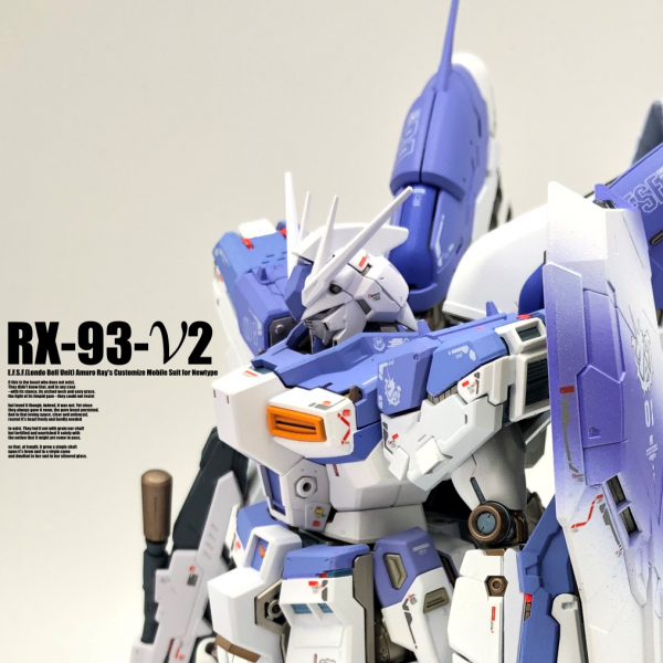 RG Hi-νガンダム｜youxxxxxさんのガンプラ作品｜GUNSTA（ガンスタ）