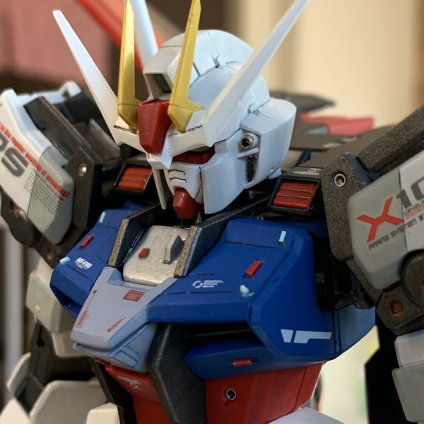 エールストライクガンダム【旧MG】｜すずけん（LMとーちゃん