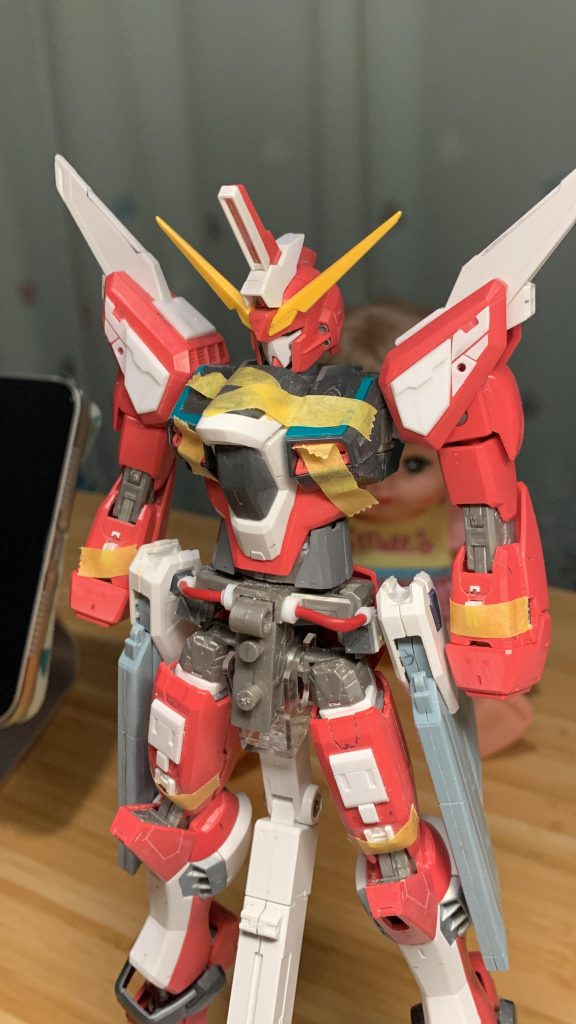 インフィニットジャスティス【MG・レールガン改修】ver1–2枚目/制作者：すずけん（LMとーちゃん）