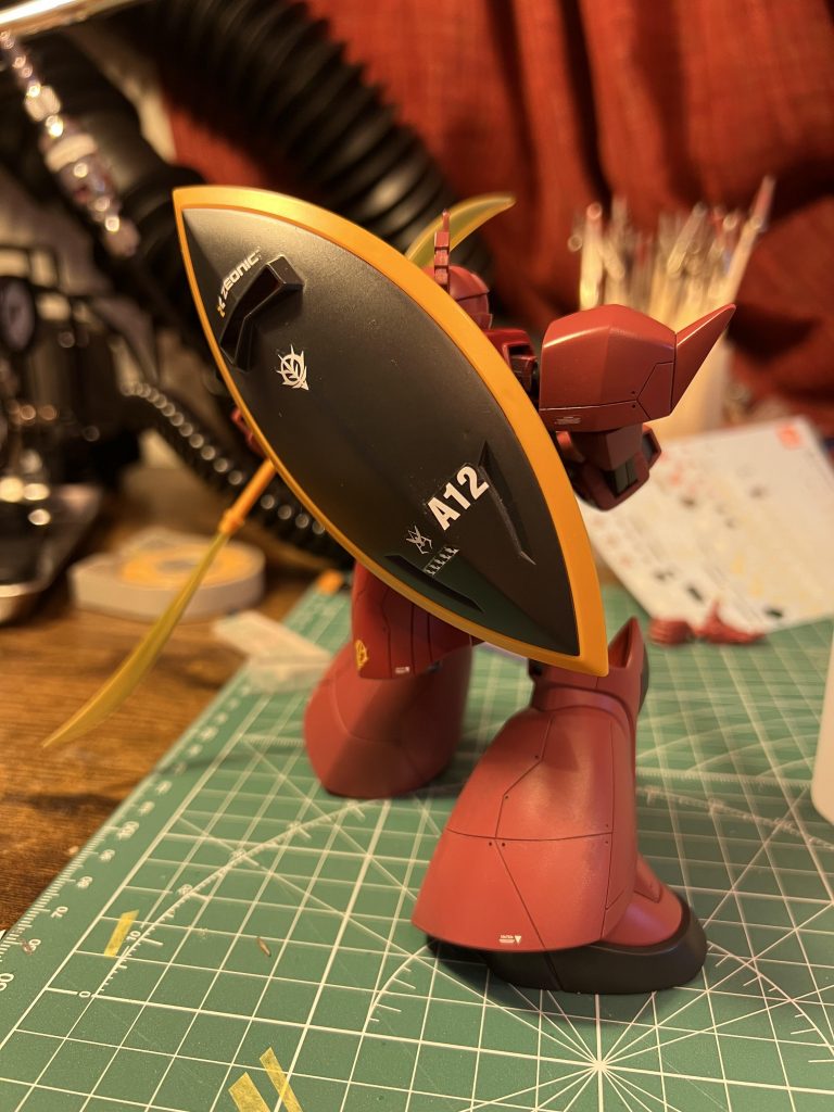 第3作目 HGUC 1/144 MS-14S シャア専用ゲルググ–2枚目/制作者：@zeroberthongo