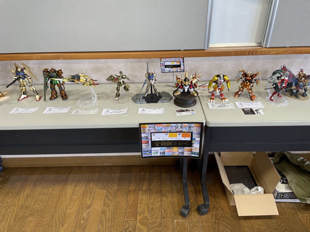 余談ですが、この百式、みちもでに展示させていただきました!金銀銅コンペなるカテゴリーで、僕の百式もまんざらでもないねん!って思ってたんですが、僕の右3個隣のmaichiさんが賞を獲得しておりました。確かに凄かったです。明らかに負けですよ。でも僕の中では 、僕の百式が一番ですよ!!!(T ^ T)