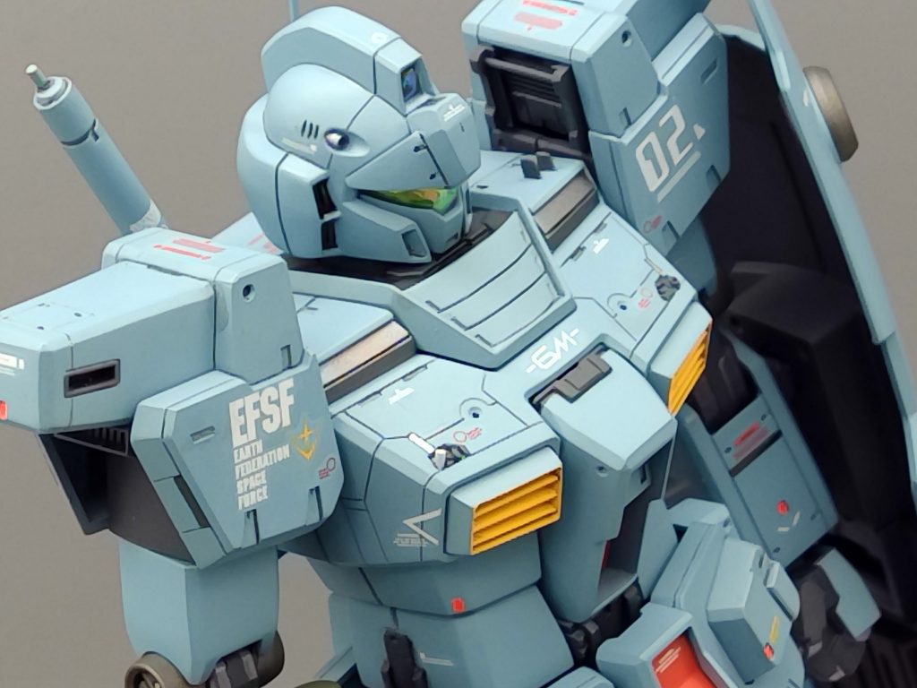 1/100 RGM-79N ジムカスタム–4枚目/制作者：@dagored00