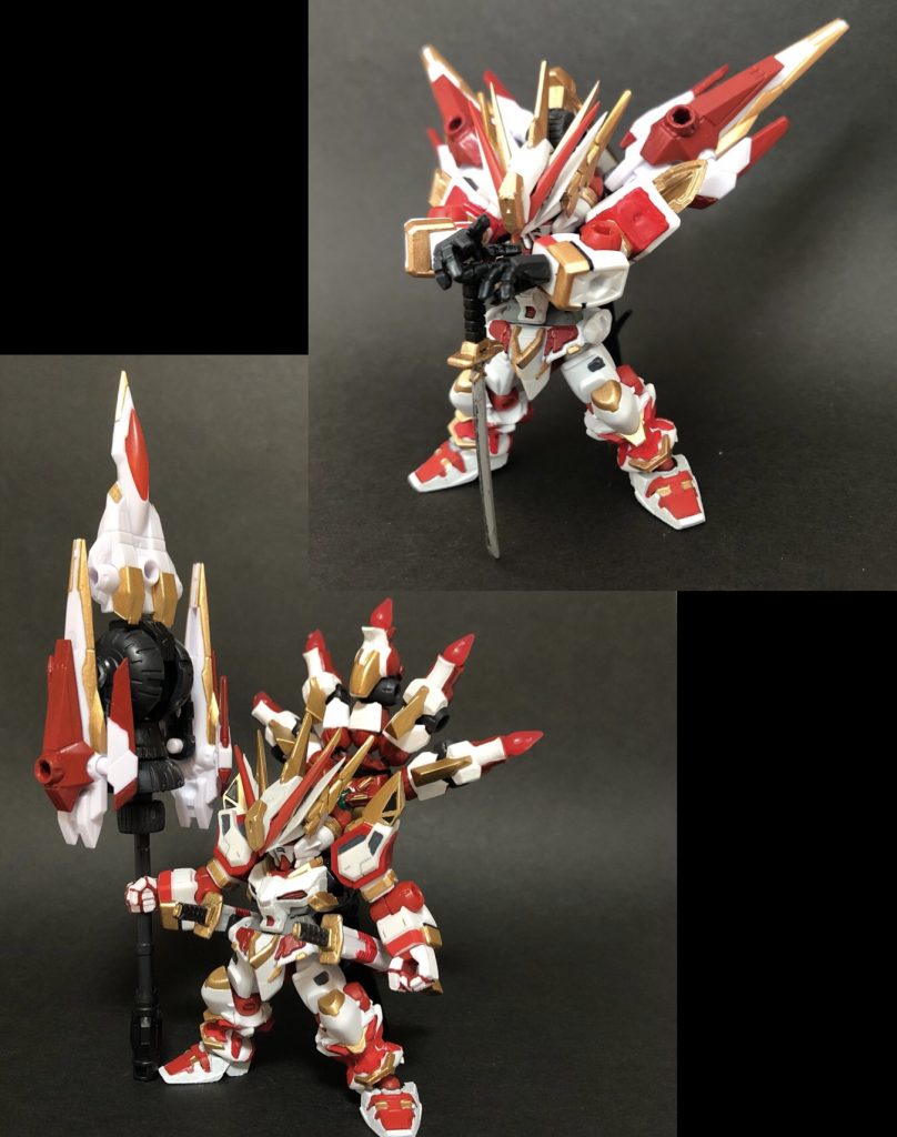 上段、通常形態下段、剣聖形態