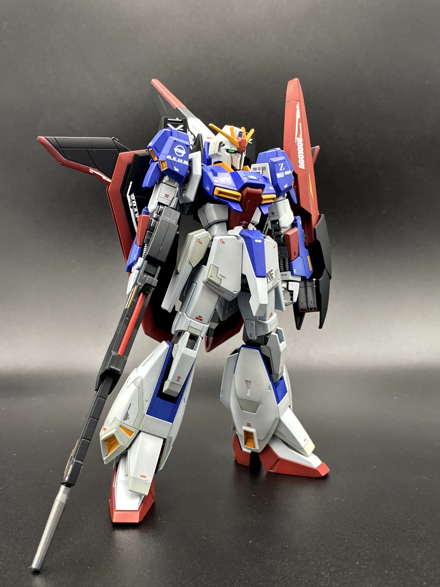 HGUC Zガンダム後期型 微改修 全塗装｜ろぶやんさんのガンプラ作品