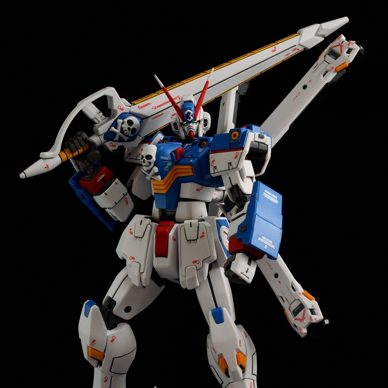 RG×HG クロスボーン・ガンダムX3（＆X1 パッチワーク）｜AS-Rさんの